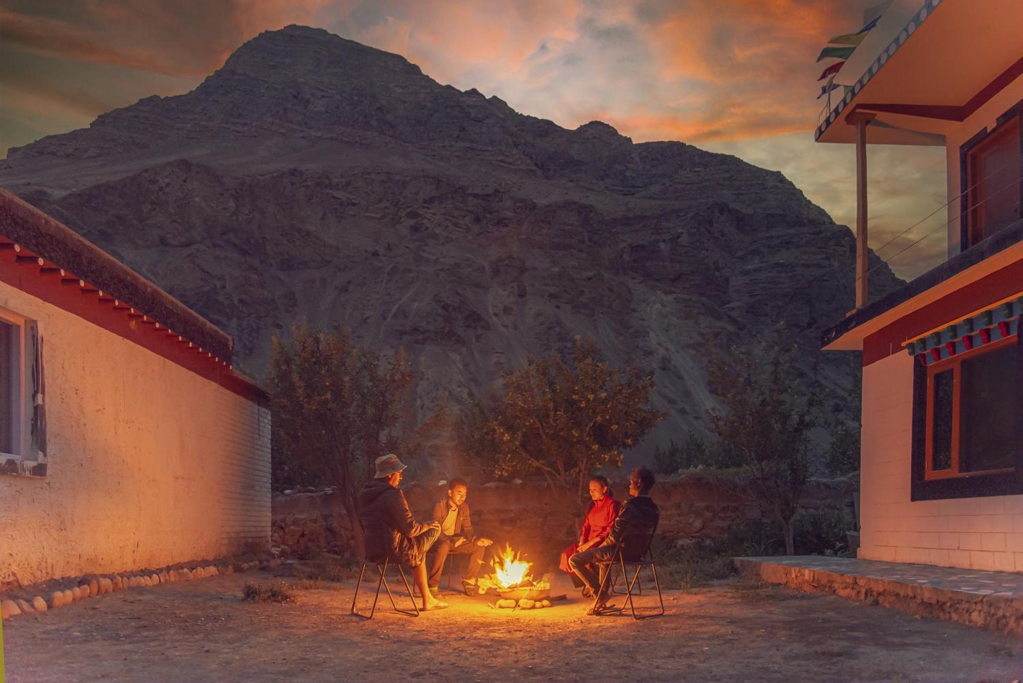 Echor Mud Huts Tabo, Spiti Valley Kaza Exterior foto